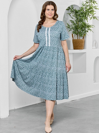 Женское платье Шелли / зелёный