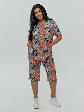 Женские бриджи Дачница плюс / Графит