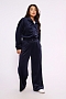 Женский костюм 636 / темно-синий