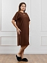 Женская туника Рената-1 / коричневый