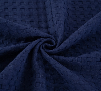 Полотенце банное вафельное полотно / Темно-синий П