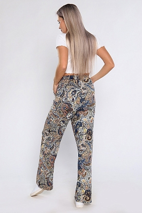 Женские брюки 662 / Бежевый