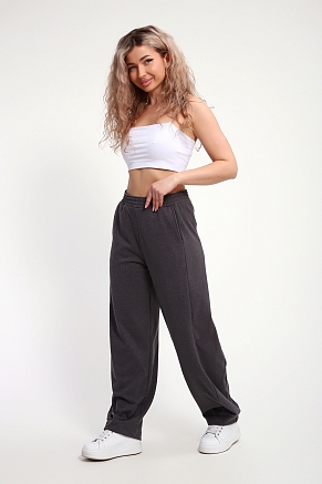 Женские брюки 29027 (рост 158-164) / серый