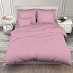 Постельное белье поплин гладкокрашеный / Пудровый розовый