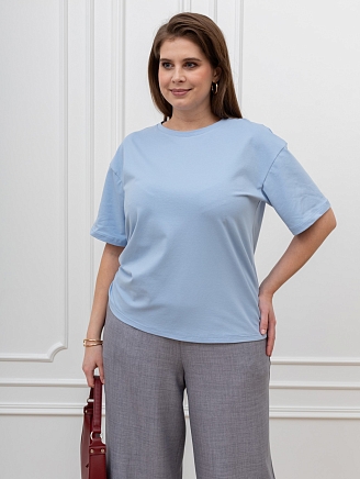 Женская футболка Искра-1 / голубой