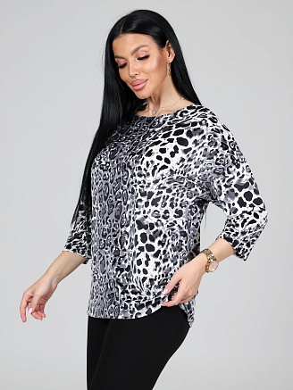 Женский свитшот Милэда / черный