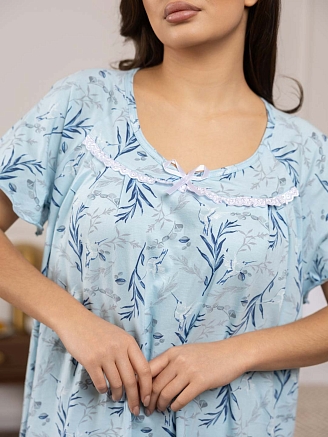 Женская сорочка мод.2134 / Голубой