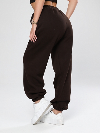 Женские брюки М-075 / коричневый