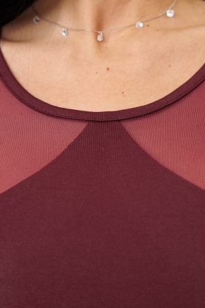 Женская ночная сорочка 2276/2 / Бордовый