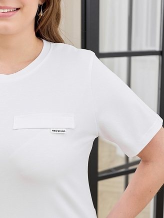 Женская футболка Искра-2 / белый