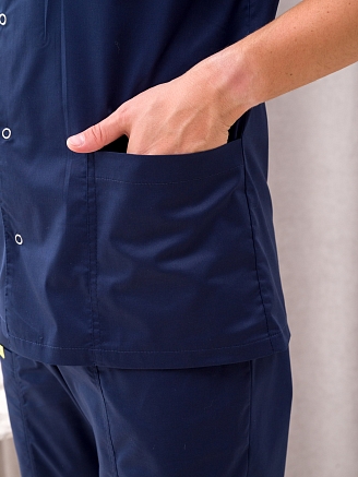 Костюм медицинский мужской М-177-63 Элит-145/Стрейч