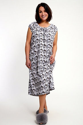 Женская сорочка 88131 / серый