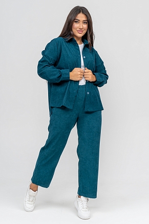 Женский костюм 31861 / изумруд