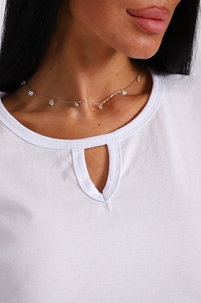 Женская футболка 33603 / белый