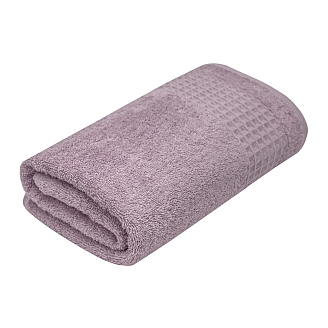 Махровое полотенце УЗБ Льеж м7744_28 / Дымчатый