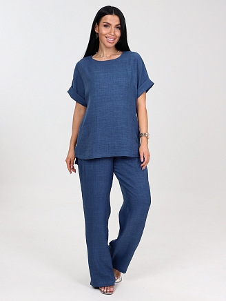 Женский костюм Шик КЛ-2572 / Джинс темный