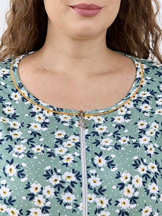 Женский халат Мирана Х-768 / зелёный