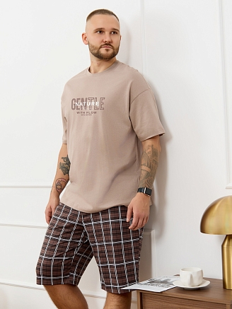 Костюм мужской Браун-4 / бежевый