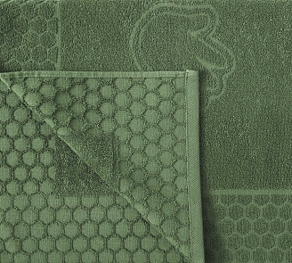 Полотенце махровое Ручки / трава