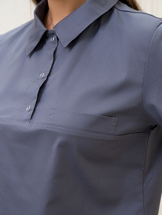 Поло медицинское женское М-283-73 Элит-145/Стрейч