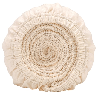 Простыня УЗБ трикотаж / крем