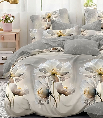 Постельное белье поплин люкс / Экзот