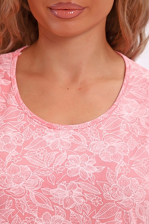 Женская сорочка 30142 / розовый