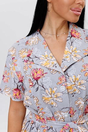 Женский халат 2128/1 / Серый