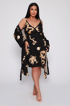 Женский комплект Мемуары 729 / Черный