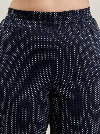 Женские брюки Люра / тёмно-синий