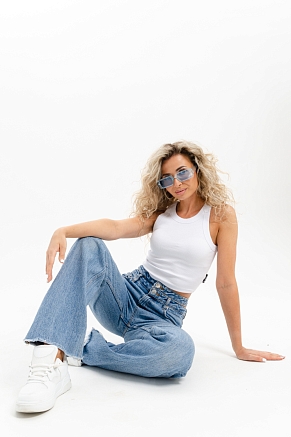 Женский топ 14408/2 / белый