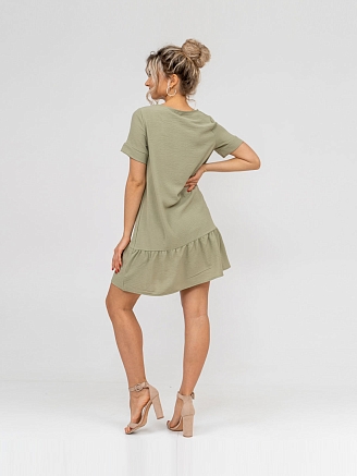 Женское платье мод.1425/3 / Зеленый