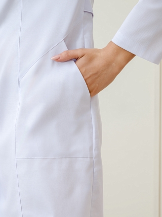 Халат медицинский женский М-05-0 Вискоза/Стрейч