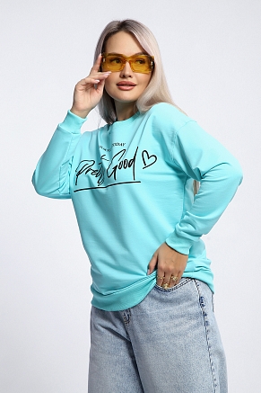 Женская толстовка 80048 / ментол