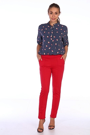Женские брюки Скарлет / Красный