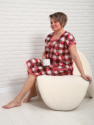 Женская пижама Кокетка - С