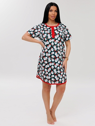 Женская туника Т-215(К) / Зеленый (Санта)