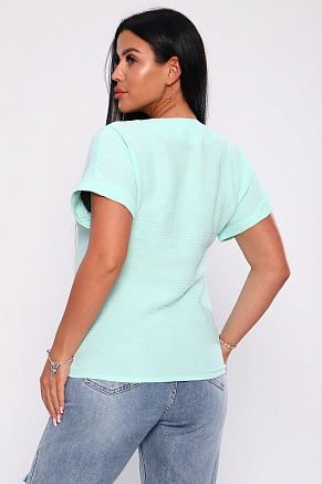 Женская футболка 32743 / ментол