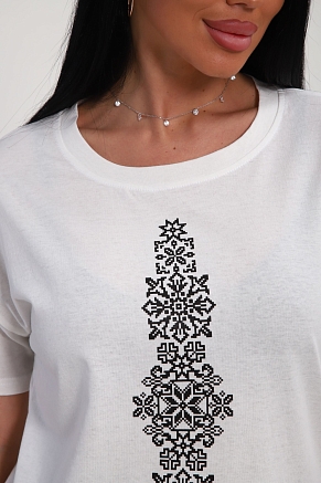 Женская футболка 85668 / белый