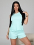 Женская пижама Топпинг / ментоловый