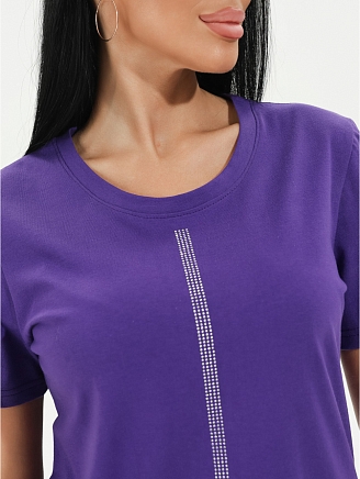 Женская футболка Шик / Фиолетовый