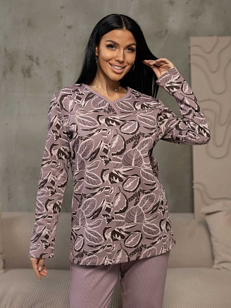 Женская пижама мод.1759/12 / Какао