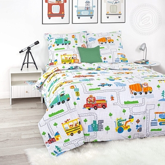 Детское постельное белье поплин арт.912 Помощник