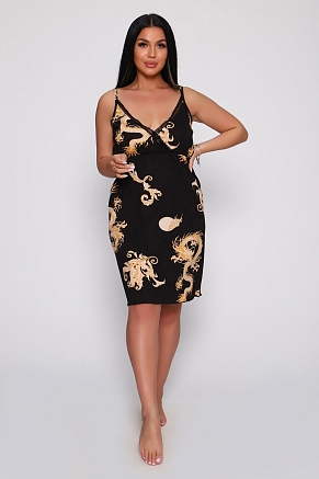 Женская сорочка Мемуары гейши 730 / Черный