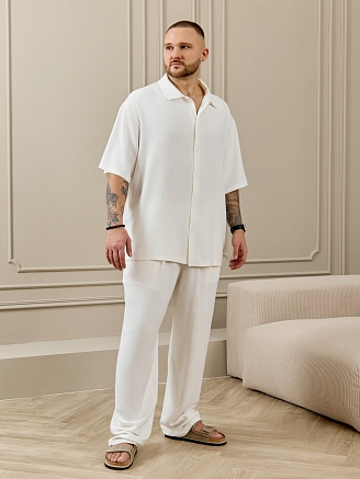 Мужская рубашка Линкольн-1 / белый