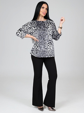 Женский свитшот Милэда / черный