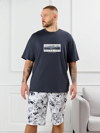 Мужской костюм Олимп-4 КП-164 / графитовый