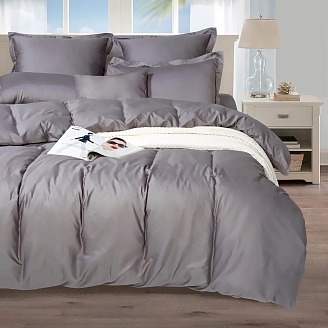 Постельное белье сатин Элегант / Графит