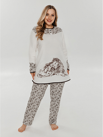 Женская пижама Лурдес / Огурцы