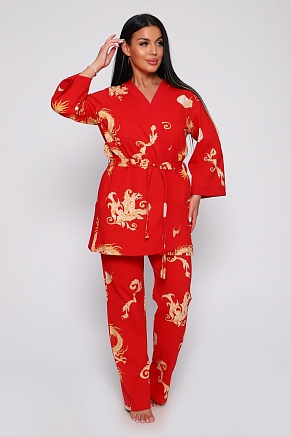 Женский комплект Мемуары 929 / Красный